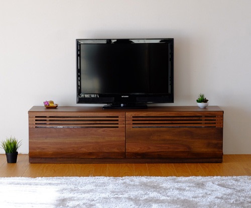 和室に馴染む収納型テレビボード 【幅150cm】