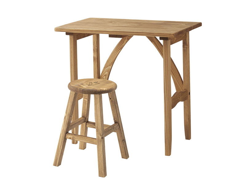 カントリーデザインのデスク｜幅75cm | インテリア・家具の通販
