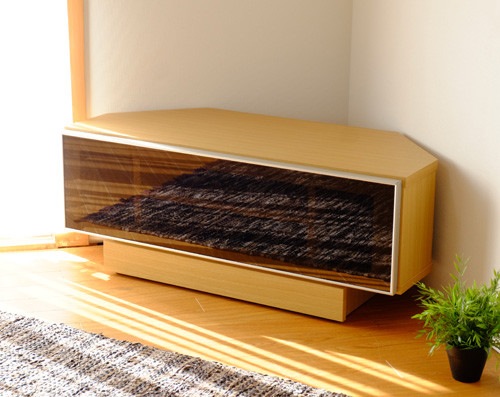 テレビ台 コーナー ナチュラルなテイスト 【幅100cm】 おしゃれな家具