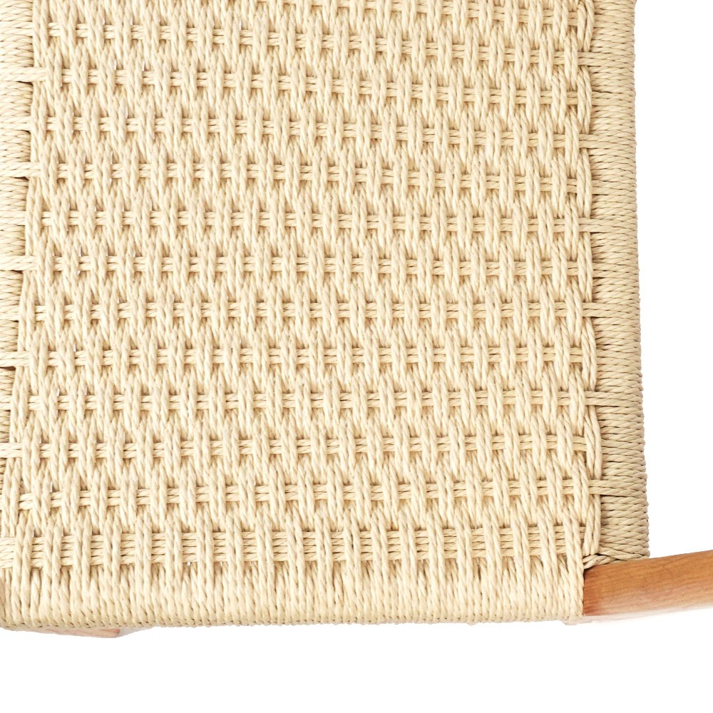 ダイニングチェア Piaチェア ペーパーコード 木製 座面高46cm 完成品｜リプロダクト｜ポール・カドヴィウス
