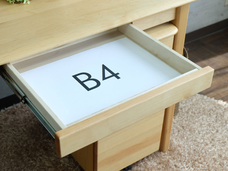 ナチュラルなキッズデスク｜幅100cm｜KI