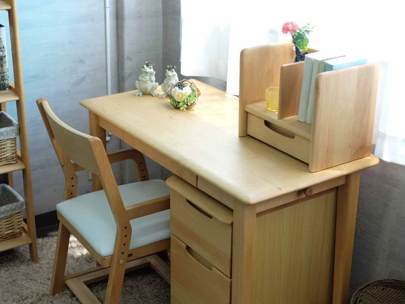 ナチュラルなキッズデスク｜幅100cm｜KI