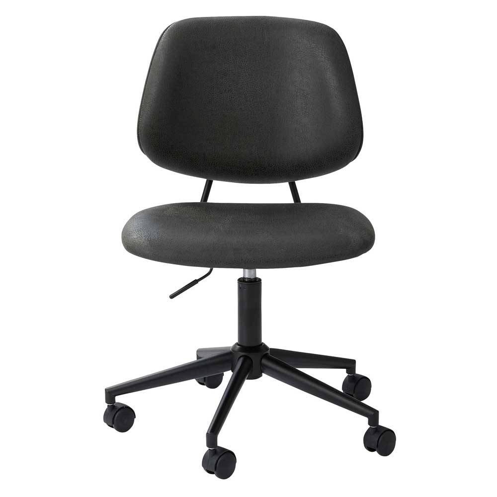 昇降・回転式ファブリックオフィスチェア｜キャスター付き