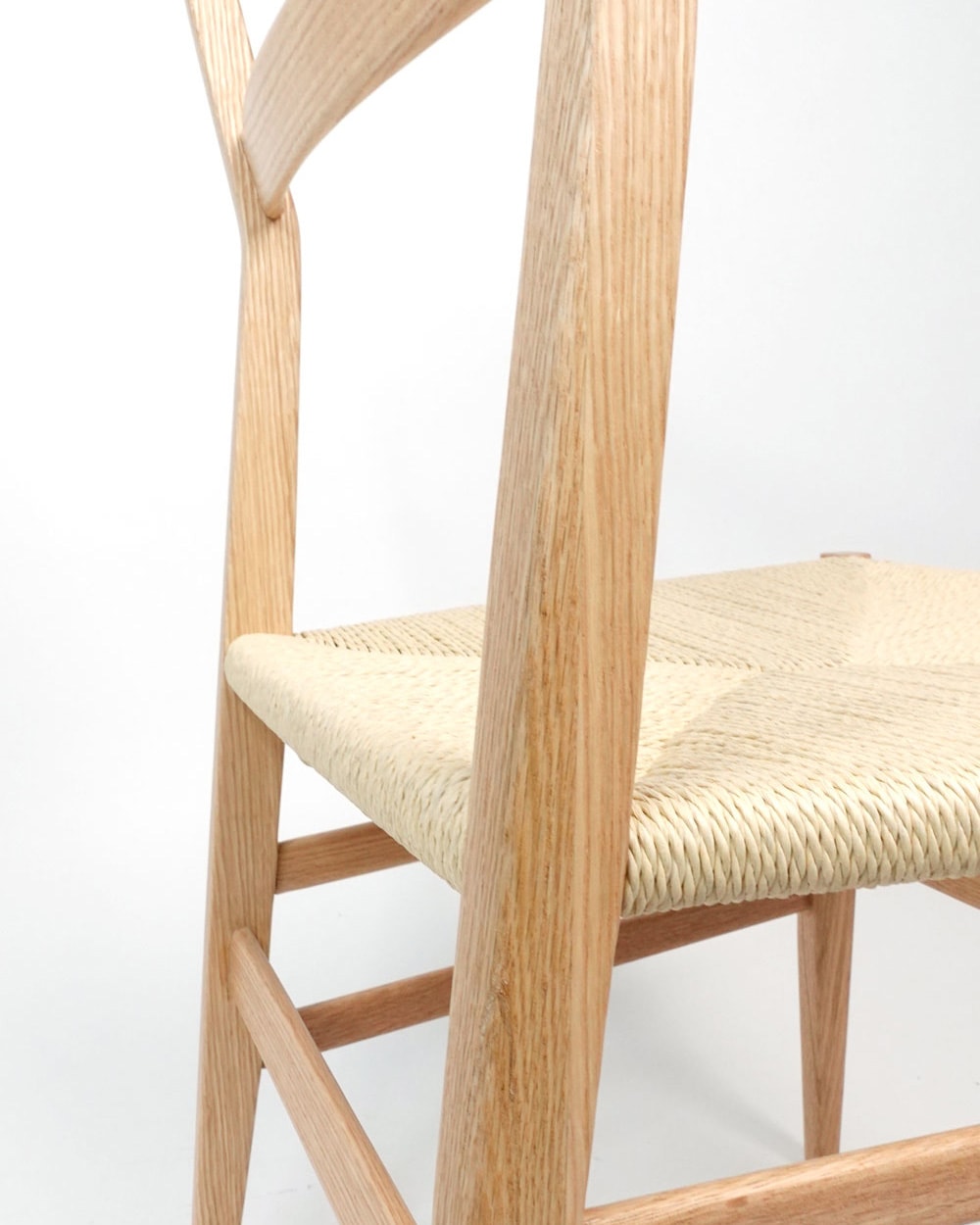 ダイニングチェア 北欧 ペーパーコード 木製 座面高45cm 完成品|リプロダクト|ジオ・ポンティ