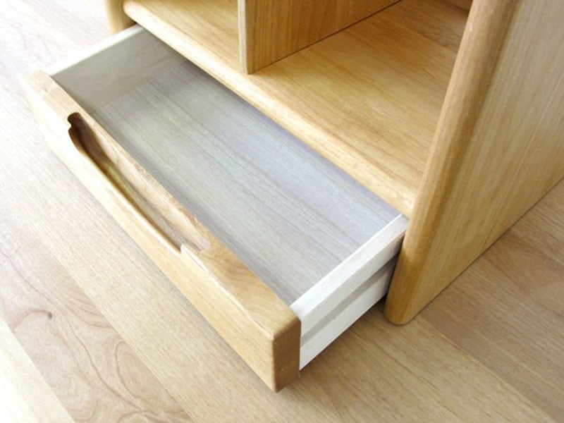 ナチュラルデザインのシンプルなブックスタンド｜幅35cm｜KI