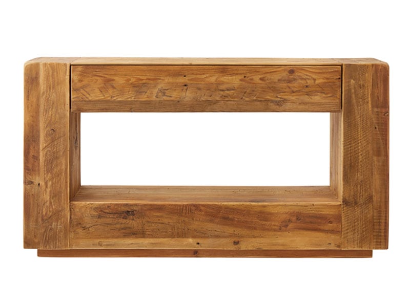 ナチュラルアンティークな古材のコンソールテーブル | インテリア