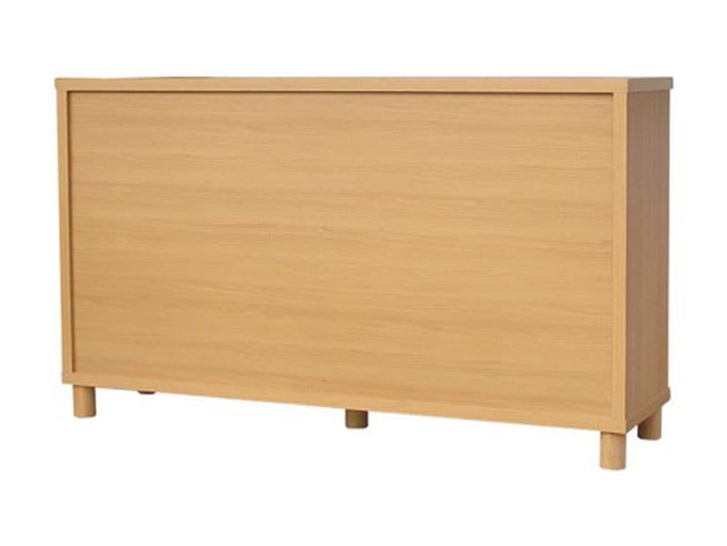 おしゃれな格子デザインが印象的なシューズボックス|幅152cm|RO