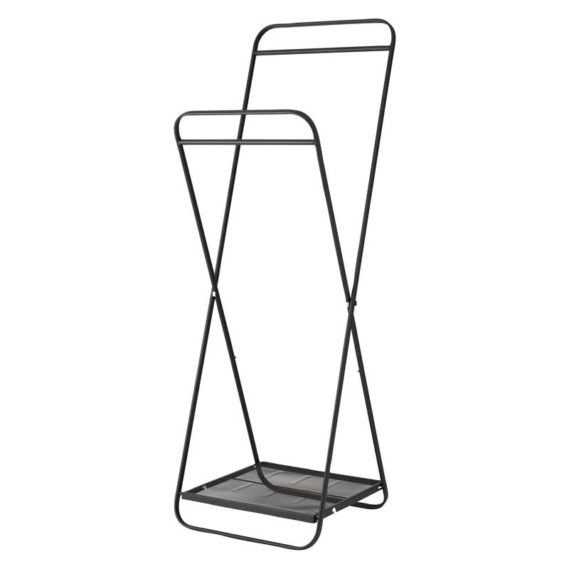 折りたたみ式ハンガーラック|省スペースで収納力抜群のスリムデザイン