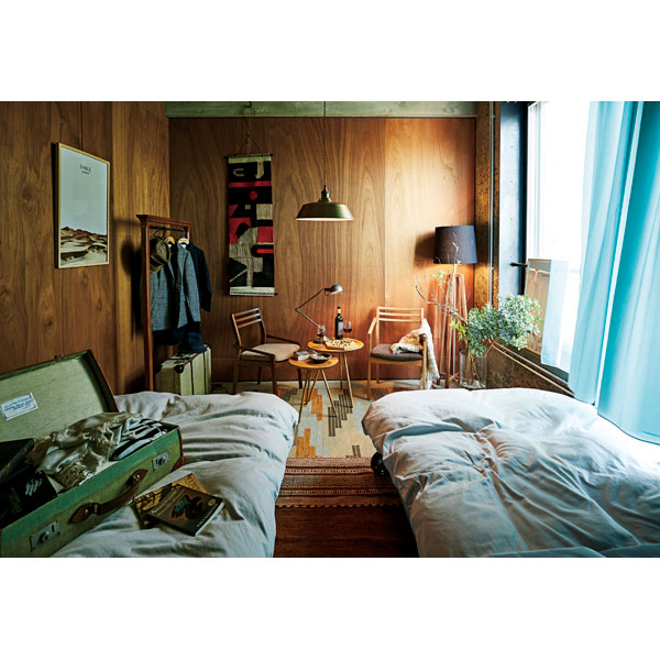 クラシックな木製ハンガーラック | 幅91cm | Letw