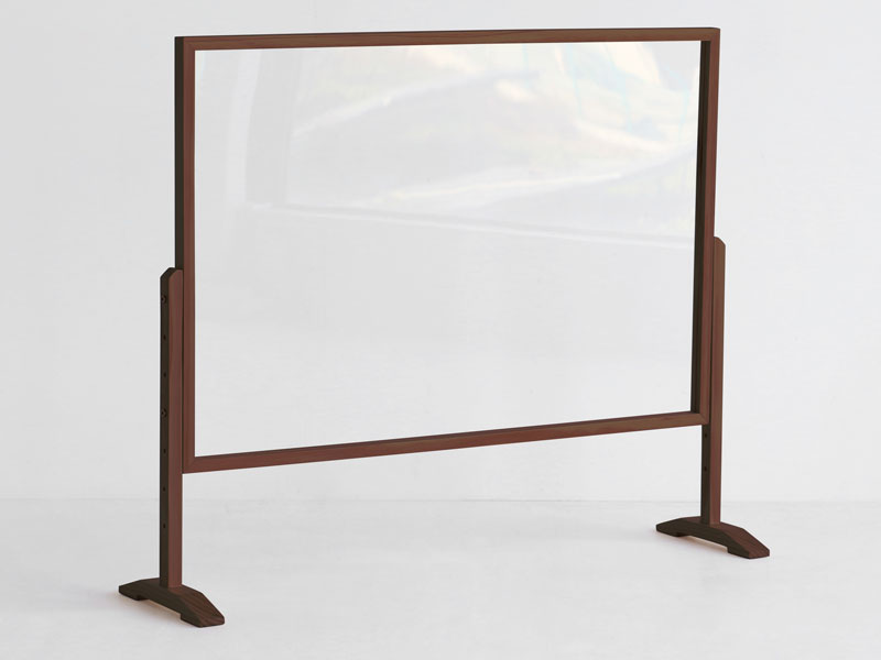 カウンターパネル｜昇降式｜デスクや受付窓口で使えます