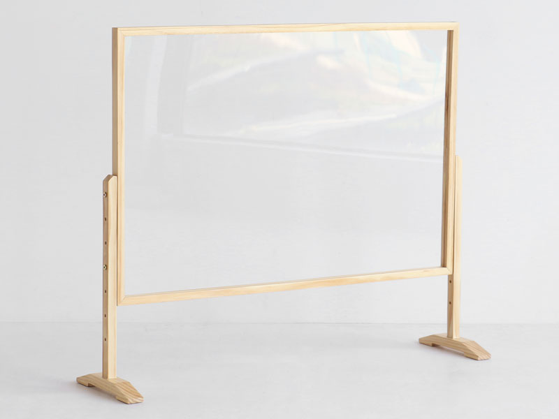 カウンターパネル｜昇降式｜デスクや受付窓口で使えます