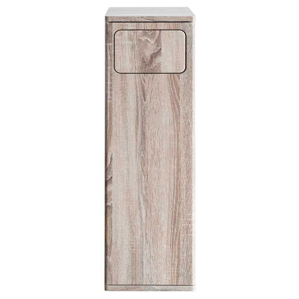 スタイリッシュなプッシュ式扉のダストボックス