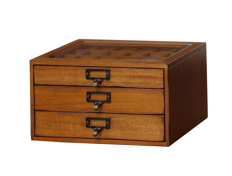 コレクションボックス 時計や宝石を収納 mop【33*24cm】アジアンインテリア