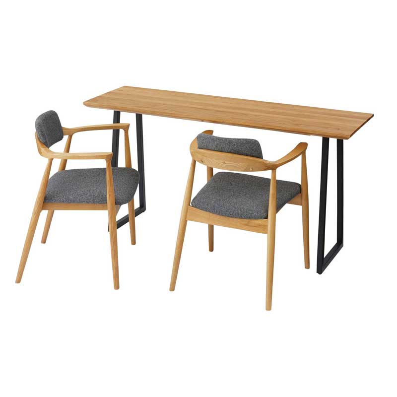 天然木オーク・ウォルナットデスク天板｜幅150cm〈デスク脚別売り〉