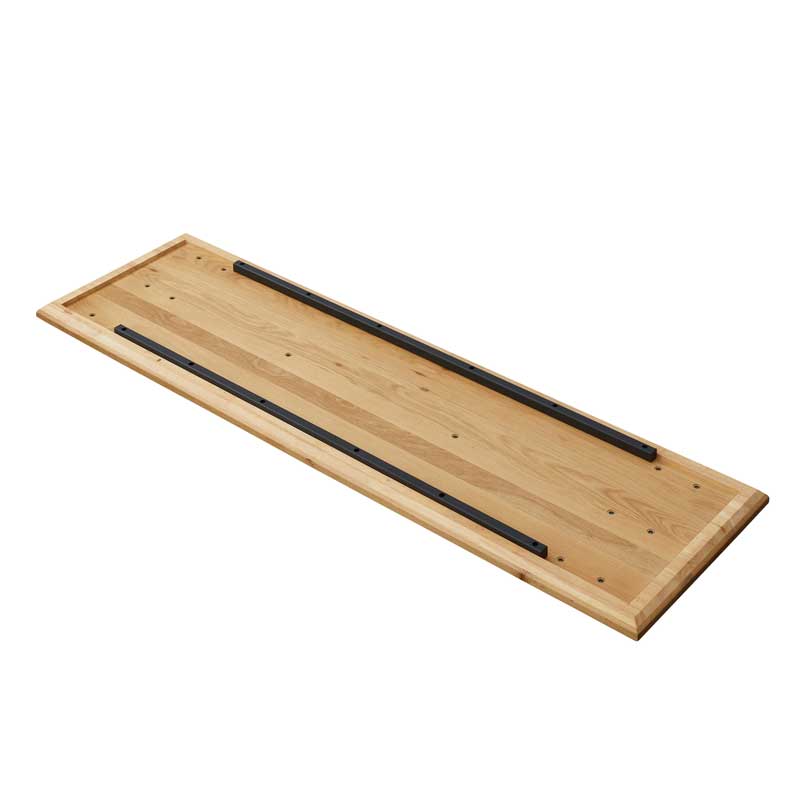 天然木オーク・ウォルナットデスク天板｜幅150cm〈デスク脚別売り〉