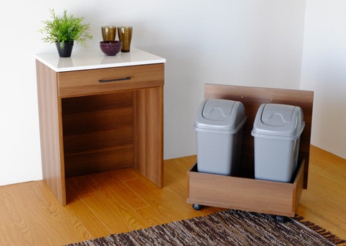 分別 ダストボックス コンパクト 【幅60cm】 1人暮らし家具
