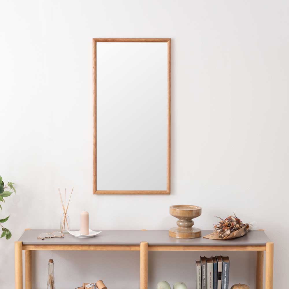 壁掛け鏡 木製フレーム 楽天市場】【7%OFFクーポン☆30日23:59迄】壁掛けミラー