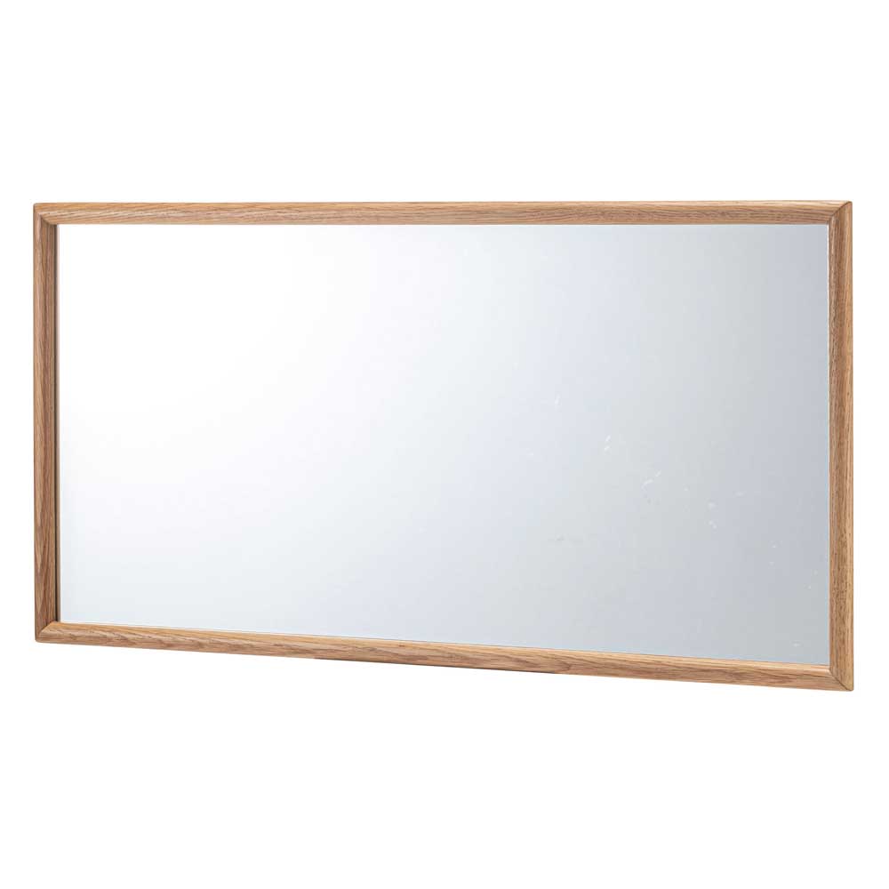 木製フレームの壁掛けミラー｜暮らしに馴染む上品デザイン