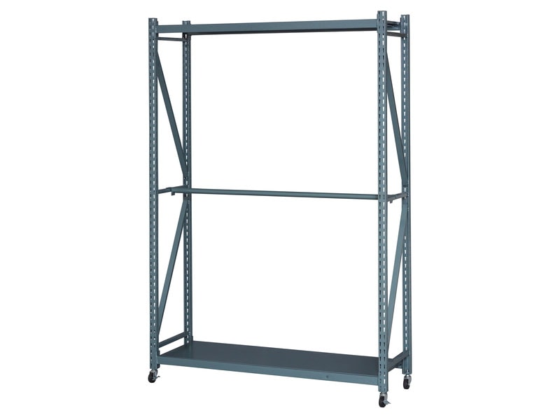 折りたたみ可能なラック専用バー|ボルトレスラック