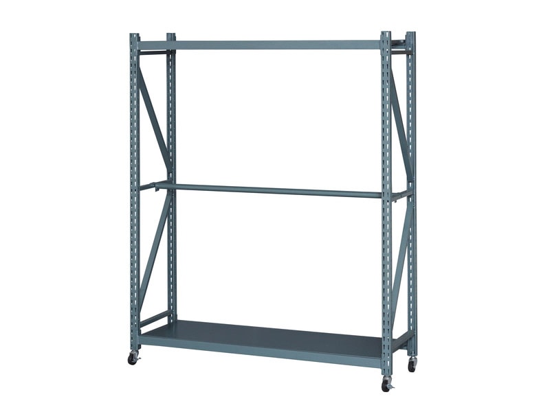 折りたたみ可能なラック専用バー|ボルトレスラック