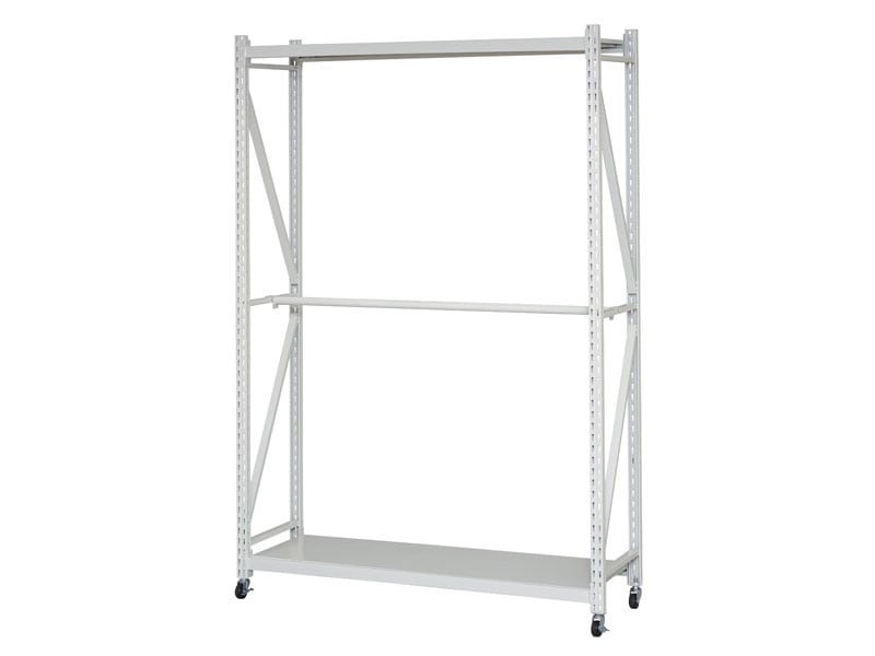 折りたたみ可能なラック専用バー|ボルトレスラック