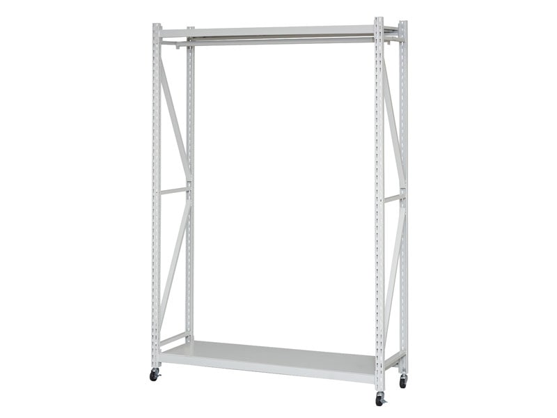 折りたたみ可能なラック専用バー|ボルトレスラック