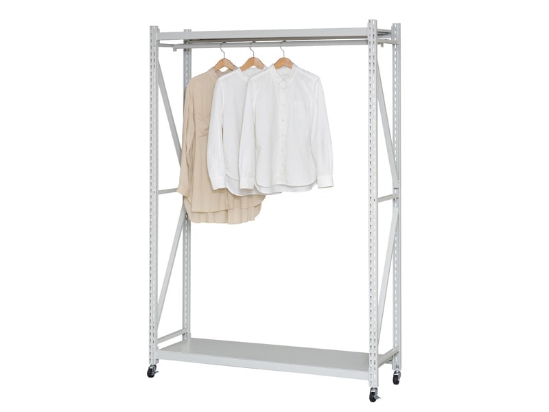 折りたたみ可能なラック専用バー|ボルトレスラック