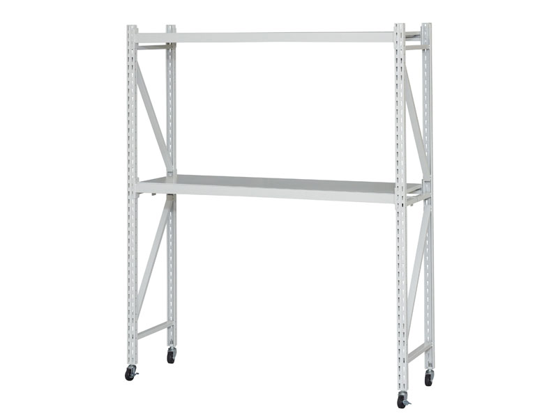 折りたたみ可能なラック専用バー|ボルトレスラック