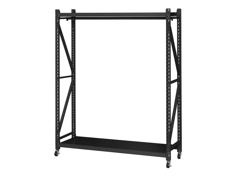 折りたたみ可能なラック専用バー|ボルトレスラック