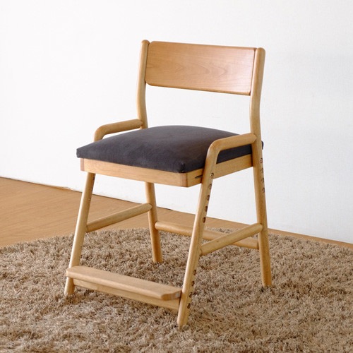 デスクチェア カバーのみ 【ブラウン】 キッズインテリア