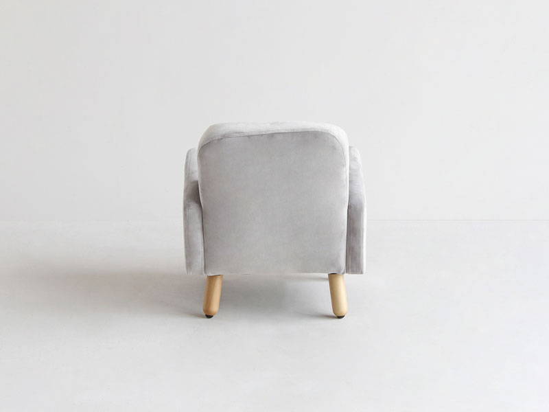 北欧風のかわいらしいキッズ用ソファ｜座面の高さ27cm