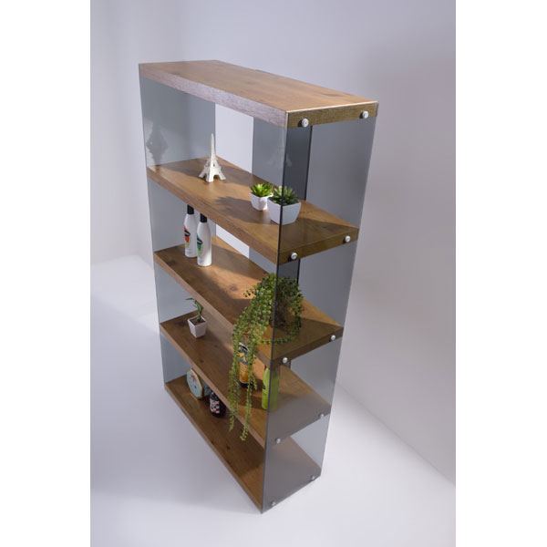 ガラスラック | コレクションに最適 | 幅83cm | インテリア・家具の