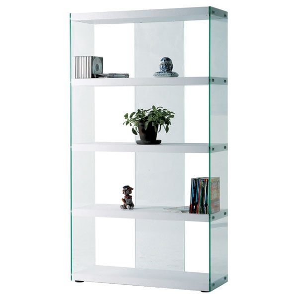 ガラスラック | コレクションに最適 | 幅83cm | インテリア