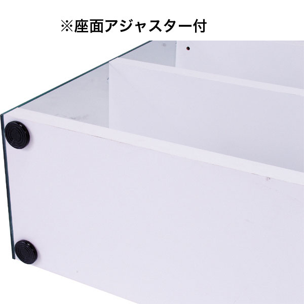 ガラスラック | コレクションに最適 | 幅83cm