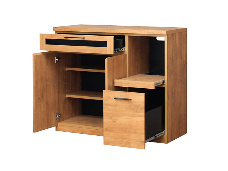 ロータイプキッチン収納 | 賃貸でも使いやすい | 幅105cm