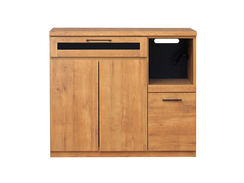 ロータイプキッチン収納 | 賃貸でも使いやすい | 幅105cm