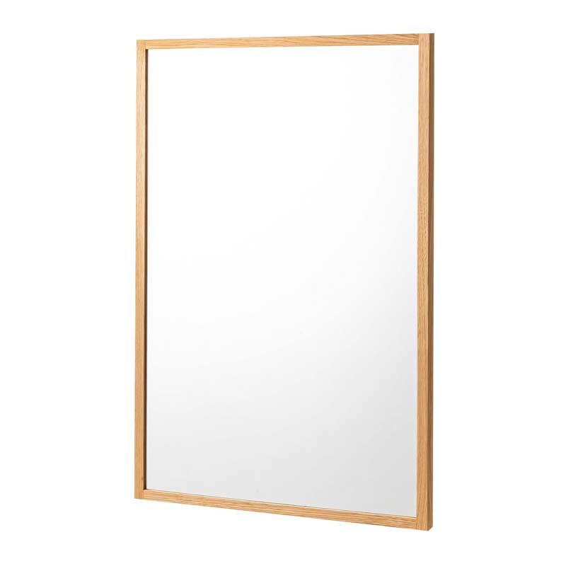 天然木フレームの2WAYミラー｜玄関や洗面に映える上質な佇まい