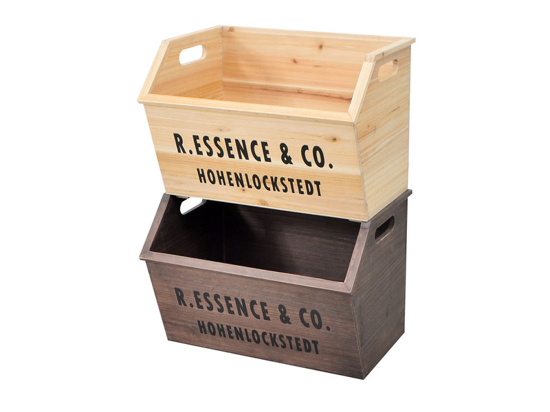 杉を使ったスタッキングボックス｜工具入れ