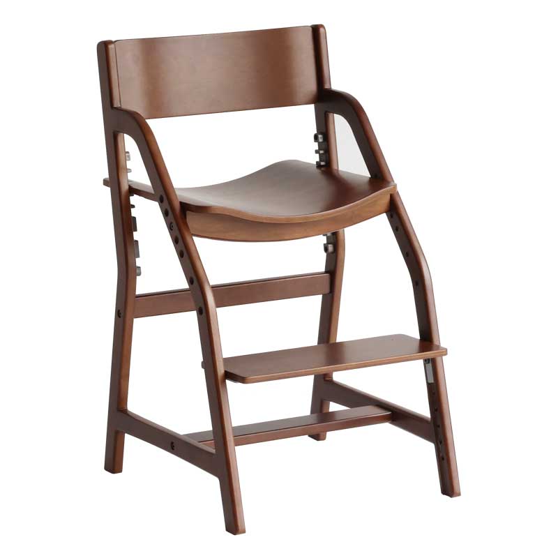 北欧風ダイニング学習チェア｜高さ調節＆成長にフィット