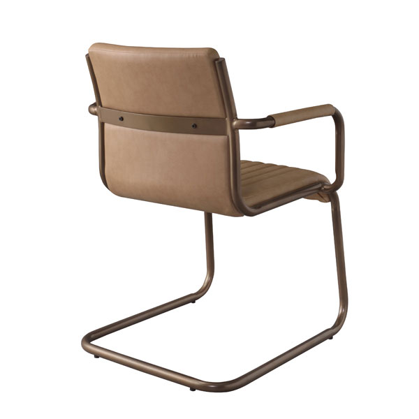 ダイニングチェア　カンティレバー　ミッドセンチュリービンテージ　レトロ　チェスカ カンティレバーのアーム付きダイニングチェア | ミッドセンチュリー