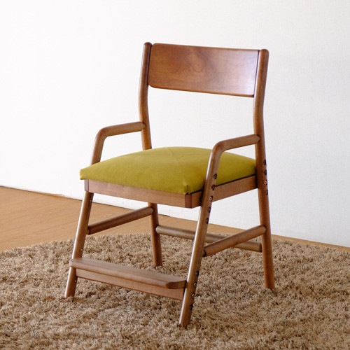 デスクチェア カバーのみ 【グリーン】 キッズインテリア