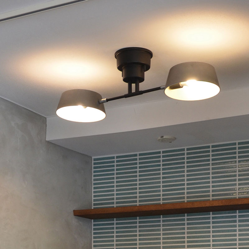 シックなシーリングライト | Cap | シンプルエレガント