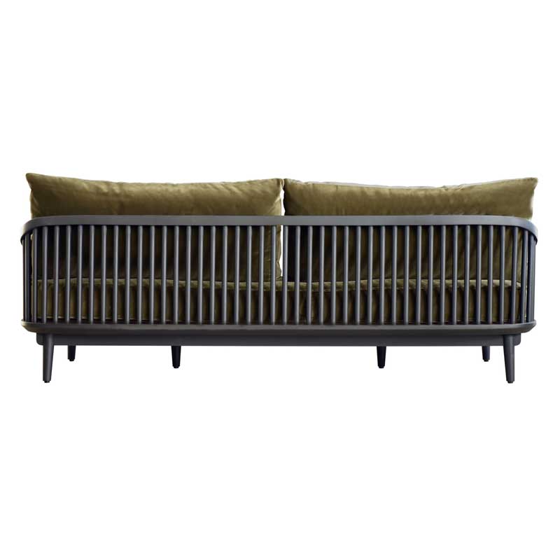 落ち着いた雰囲気のロングソファ|幅200cm|RN