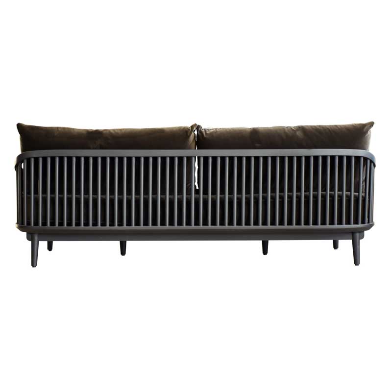 落ち着いた雰囲気のロングソファ|幅200cm|RN