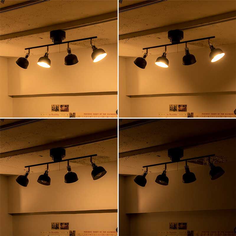 4灯シーリングライト | MATIN | インダストリアル