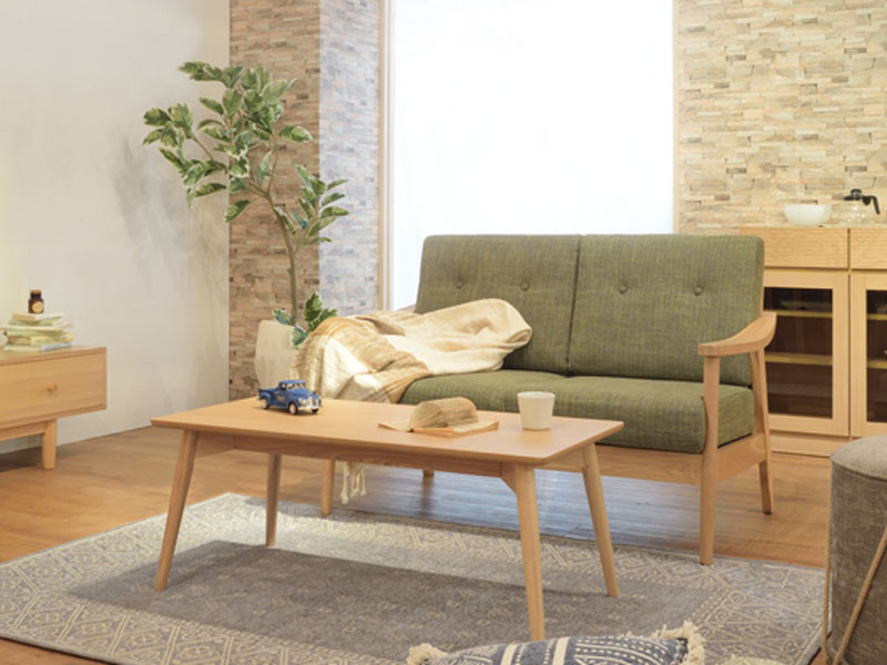 シンプルさが際立つミニマルデザインのセンターテーブル | ナチュラルインテリア