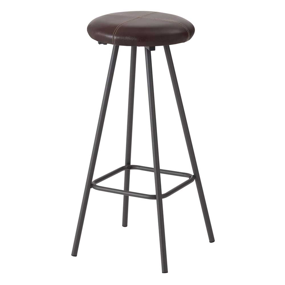 本革風ハイスツール｜北欧ヴィンテージ調チェア | インテリア・家具の