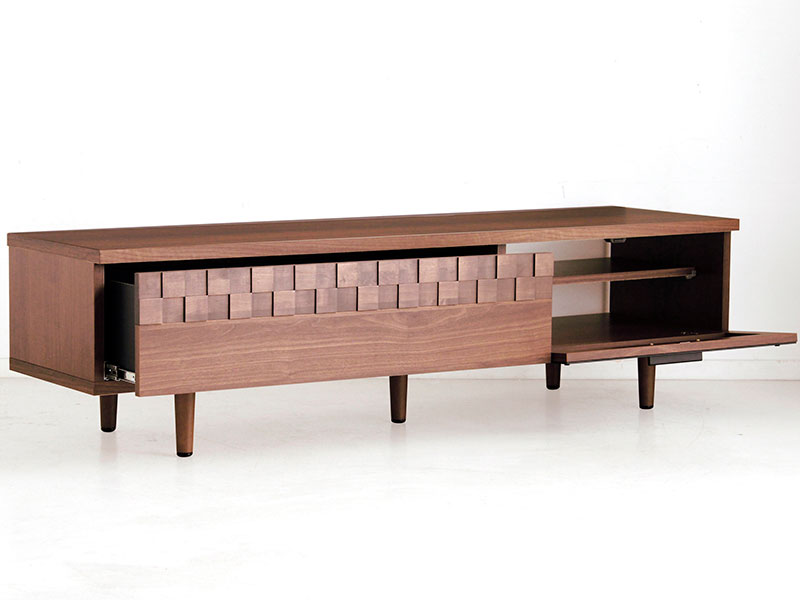 和モダンな落ち着いた雰囲気のテレビボード | 幅150cm