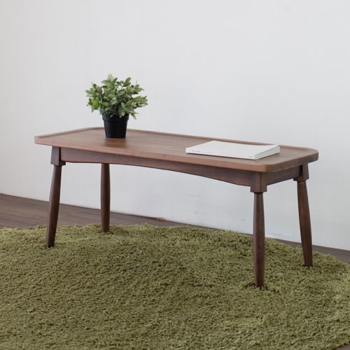 ベンチ ダイニング ウォルナット材 WA【幅100cm】 おしゃれなインテリア