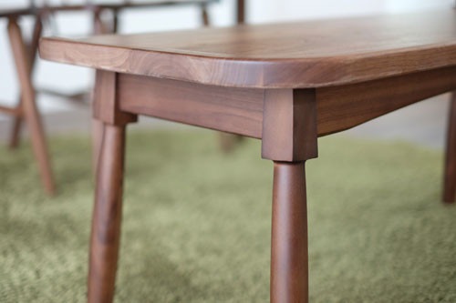 ベンチ ダイニング ウォルナット材 WA【幅100cm】 おしゃれなインテリア